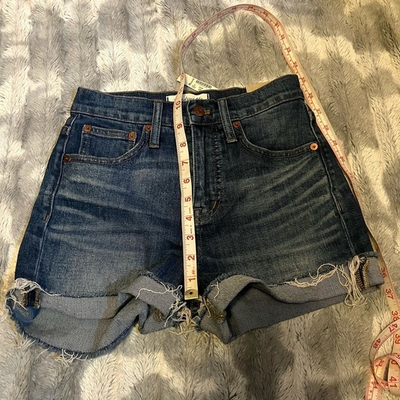 Madewell High-Rise Denim Shorts Size 23 - Picture 5 of 14
